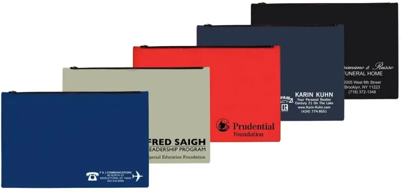 Custom Zippered Legal Size Portfolio — view 3