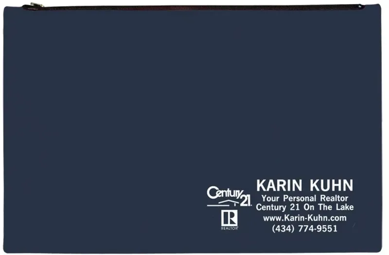 Custom Zippered Legal Size Portfolio — view 9