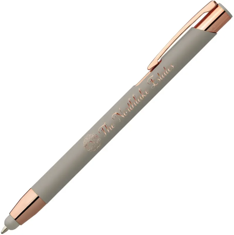 Rose Gold Personalized Stylus Pen — view 4