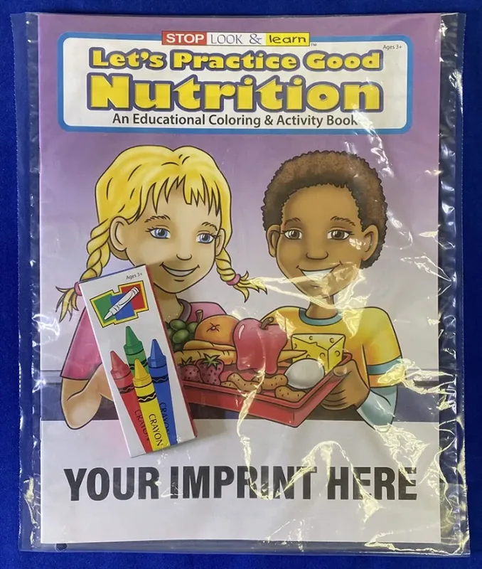 Let's Practice Good Nutrition Coloring Activity Book — view 3