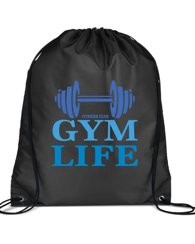 Liberty Bags Value Drawstring Bag — view 4