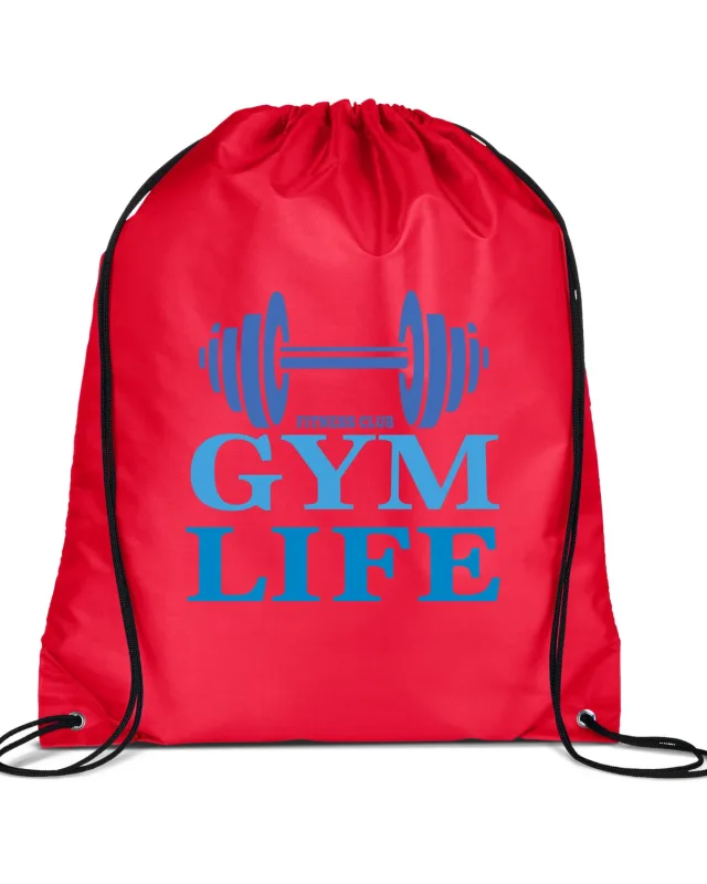 Liberty Bags Value Drawstring Bag — view 7