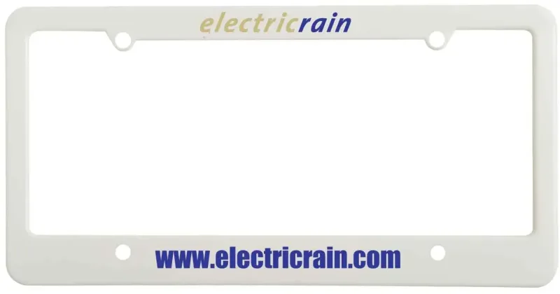 Personalized License Plate Frame. — view 2