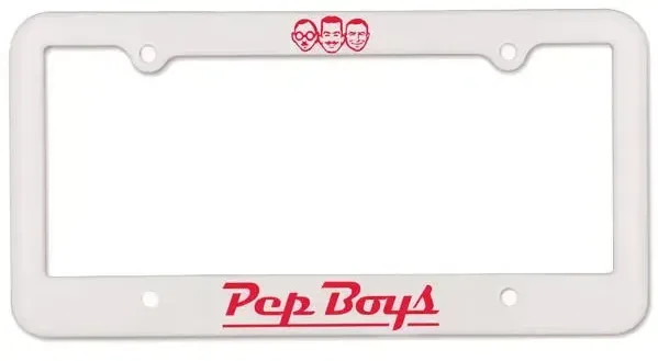 License Plate Frame - 4 Holes — view 2