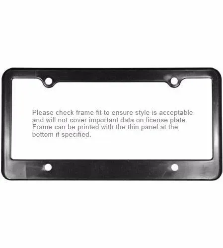 License Plate Frame - 4 Holes — view 8