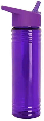 Lifeguard Bottle with Flip-Straw Lid and Insulated Caddy (24 oz.) — view 17