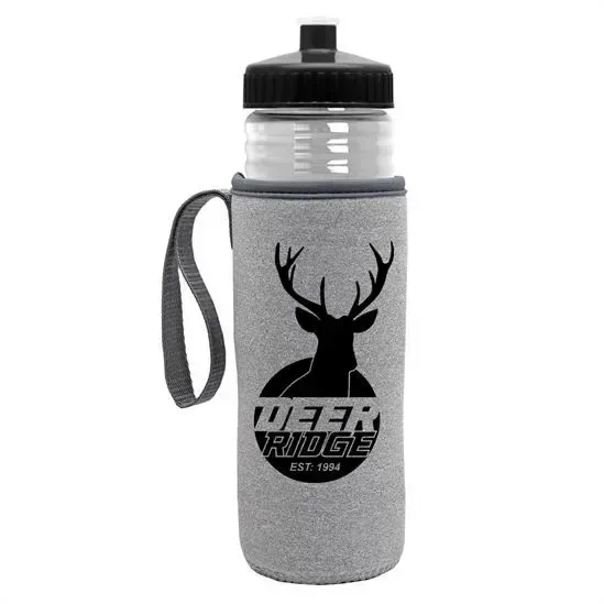 Lifeguard Bottle with Push-Pull Lid and Insulated Caddy (24 oz.) — view 4