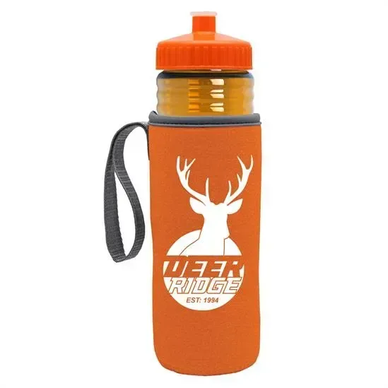 Lifeguard Bottle with Push-Pull Lid and Insulated Caddy (24 oz.) — view 6