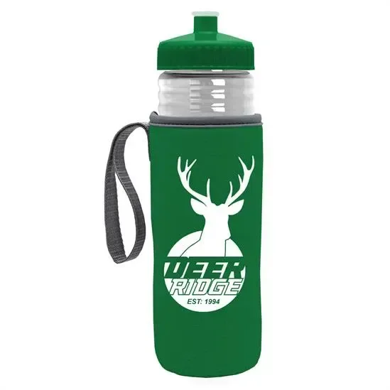 Lifeguard Bottle with Push-Pull Lid and Insulated Caddy (24 oz.) — view 7