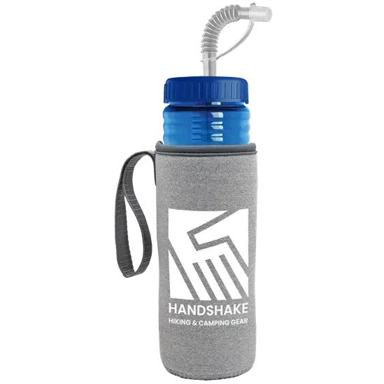 Lifeguard Bottle with Straw Lid and Insulated Caddy (24 oz.) — view 13