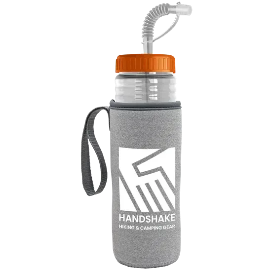 Lifeguard Bottle with Straw Lid and Insulated Caddy (24 oz.) — view 15