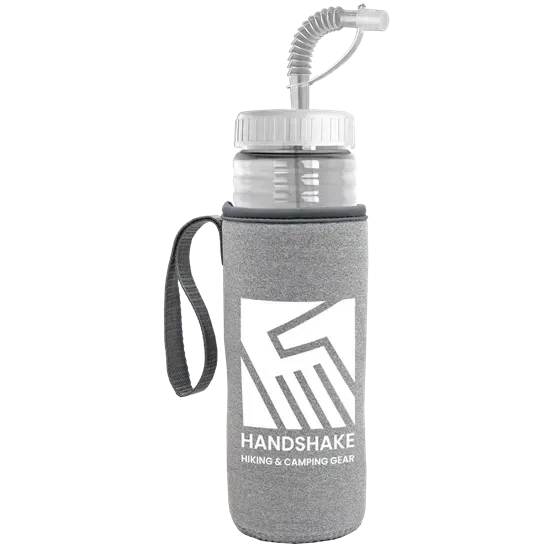 Lifeguard Bottle with Straw Lid and Insulated Caddy (24 oz.) — view 16