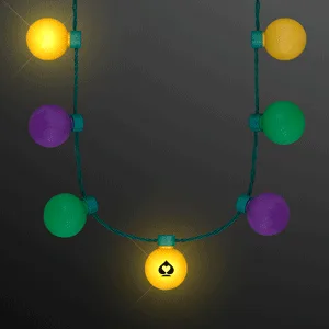 Light Globes Party Necklace — view 3