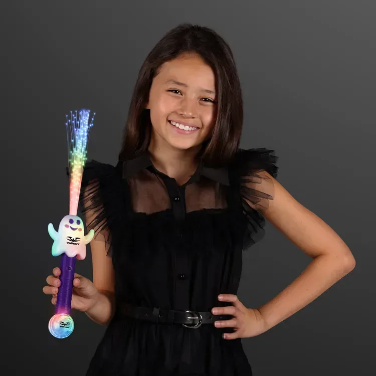 Light Up Ghost Wands, LED Fiber Optics — view 2