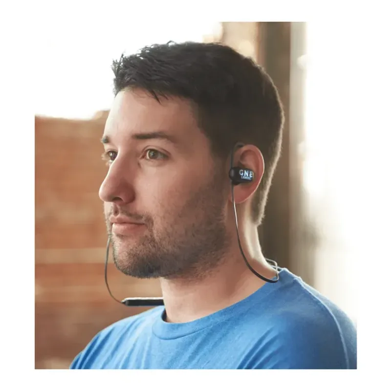 Custom Light Up Bluetooth Earbuds with Microphone — view 5