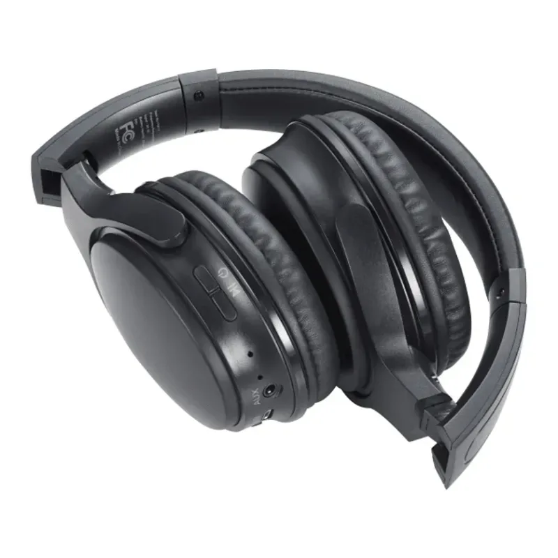 Custom Bluetooth Headphones with Light-Up Logo and Microphone — view 2