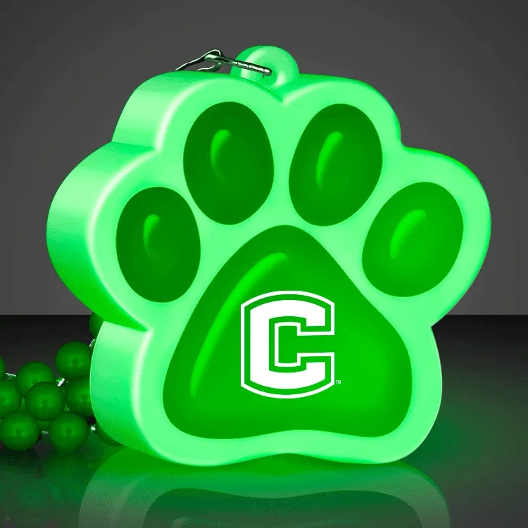 Light Up Paw Print Necklace — view 8