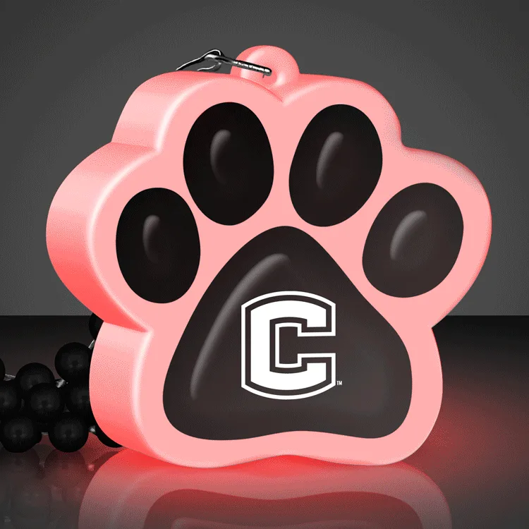 Light Up Paw Print Necklace — view 7