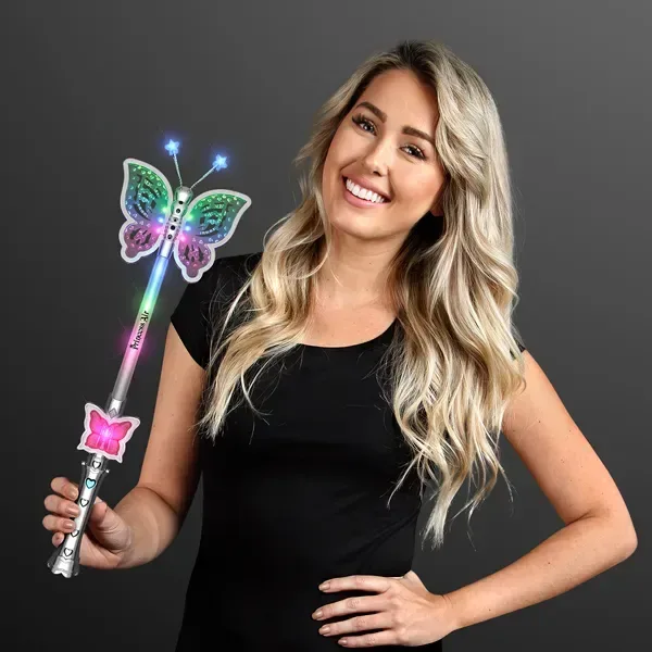Light Up Pretty Butterfly Wand — view 3