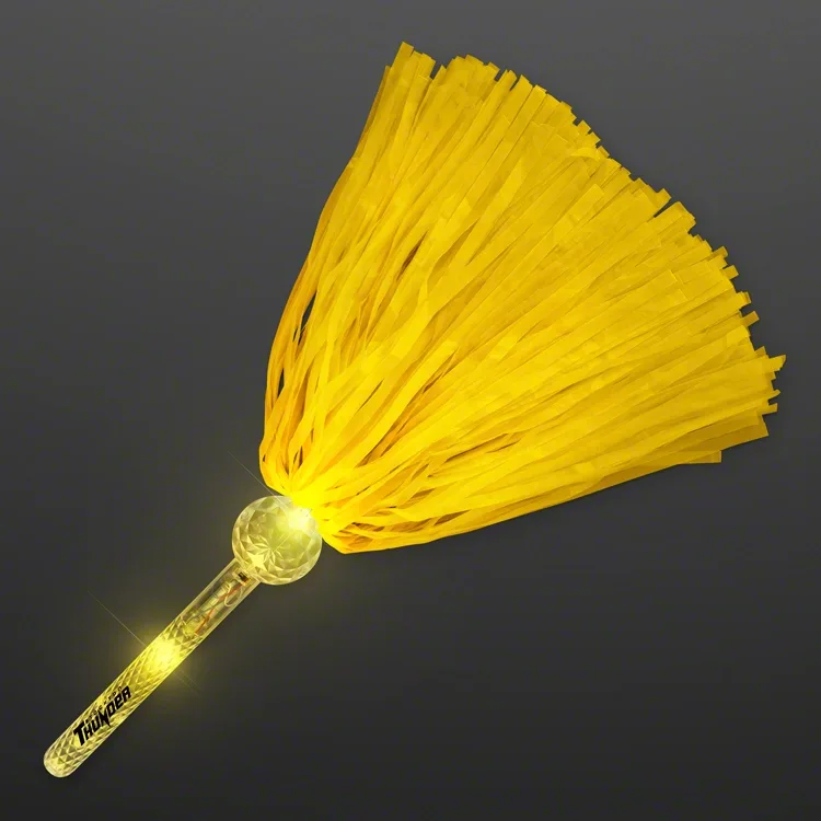 Light Up Team Spirit Pom Poms — view 6