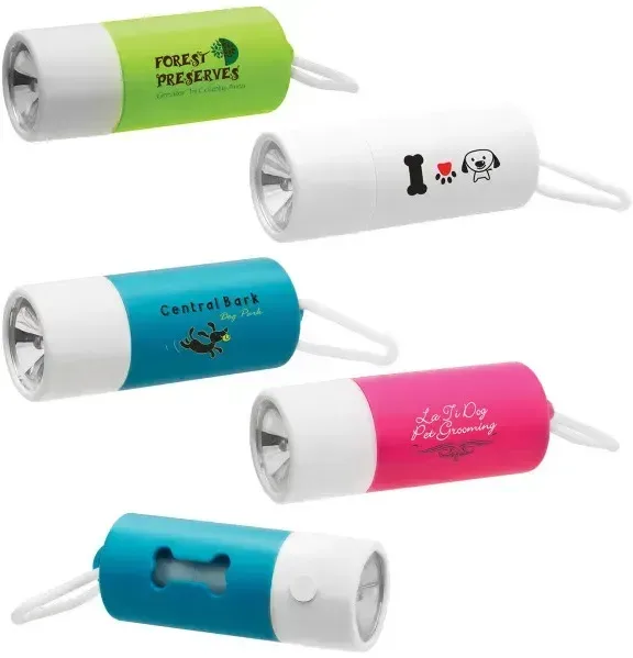 Light Up Waste Bag Dispenser — view 1