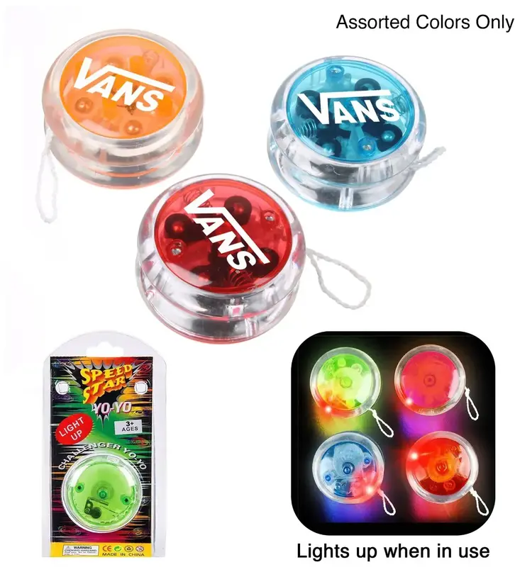 Branded Light Up YoYo (Assorted Colors)