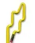 Lightning Bolt Bentcil, Bent #2 Pencil