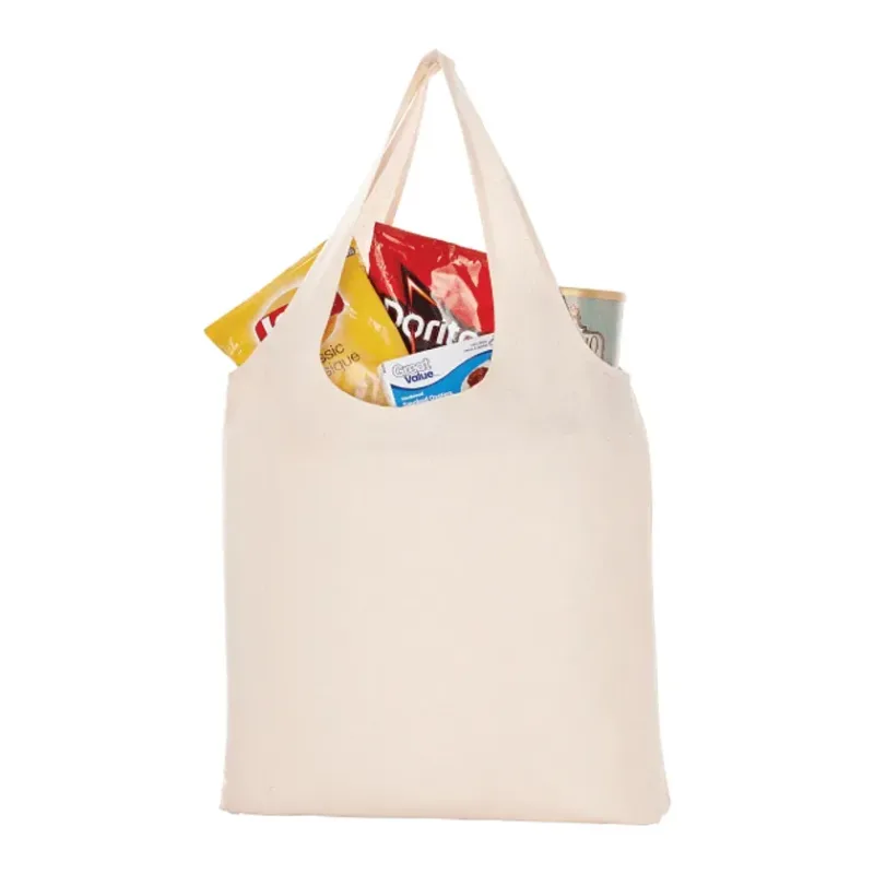 Custom Cotton Canvas Tote Bag - 5oz — view 3