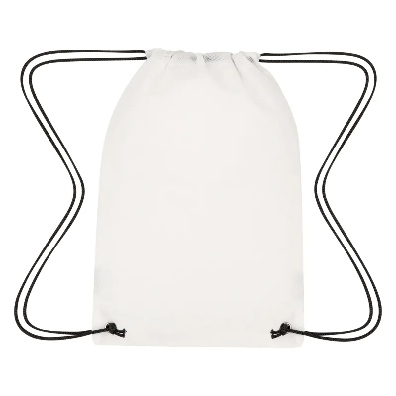 Lil' Bit Reflective Non-Woven Coloring Drawstring Bag With Crayons — view 6