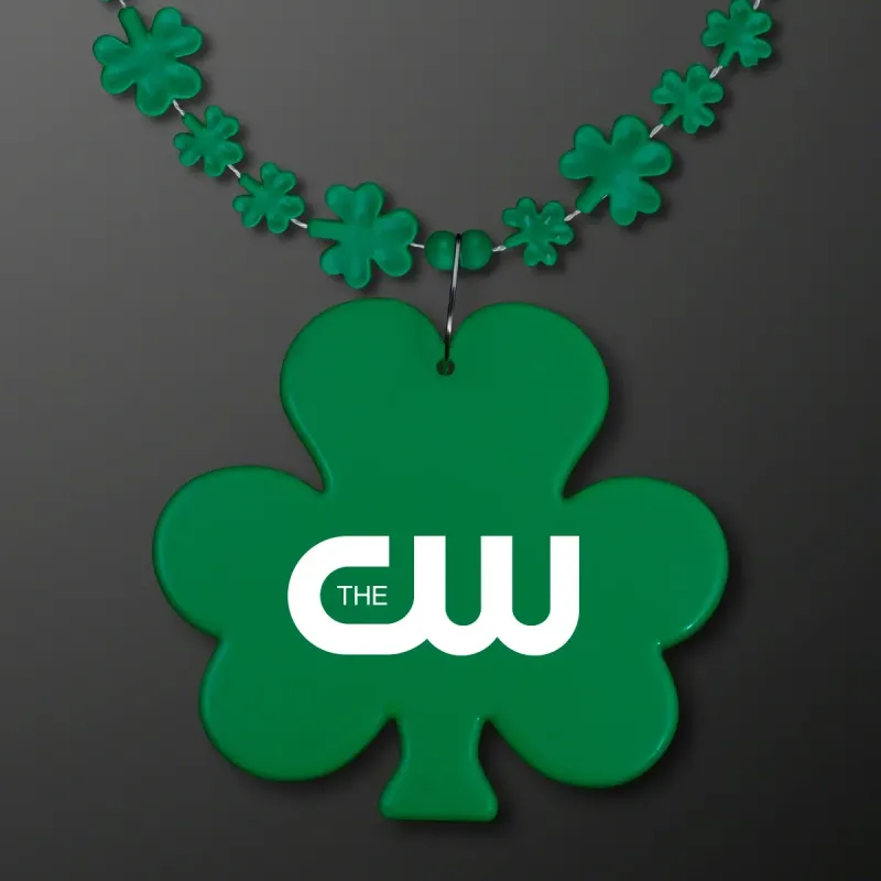 Lil' Shamrock Beads with Medallion (NON-Light Up) — view 2