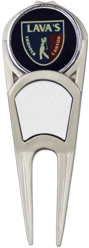 Custom Lite Touch Divot Tool with Clip — view 6