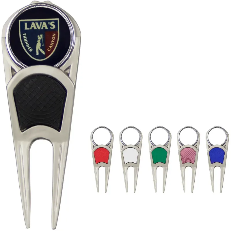 Custom Lite Touch Divot Tool with Clip — view 7