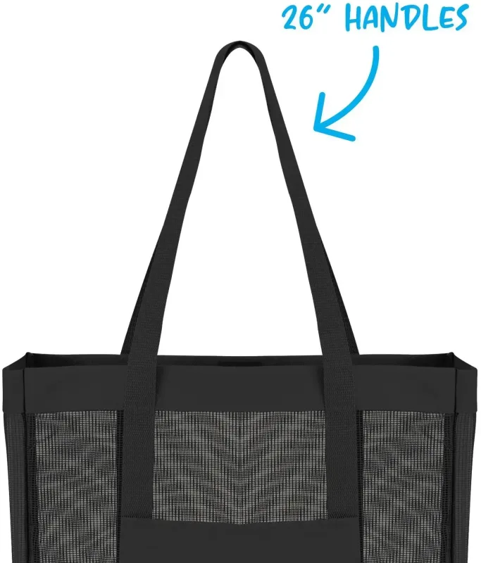 Logo Mesh Tote — view 2