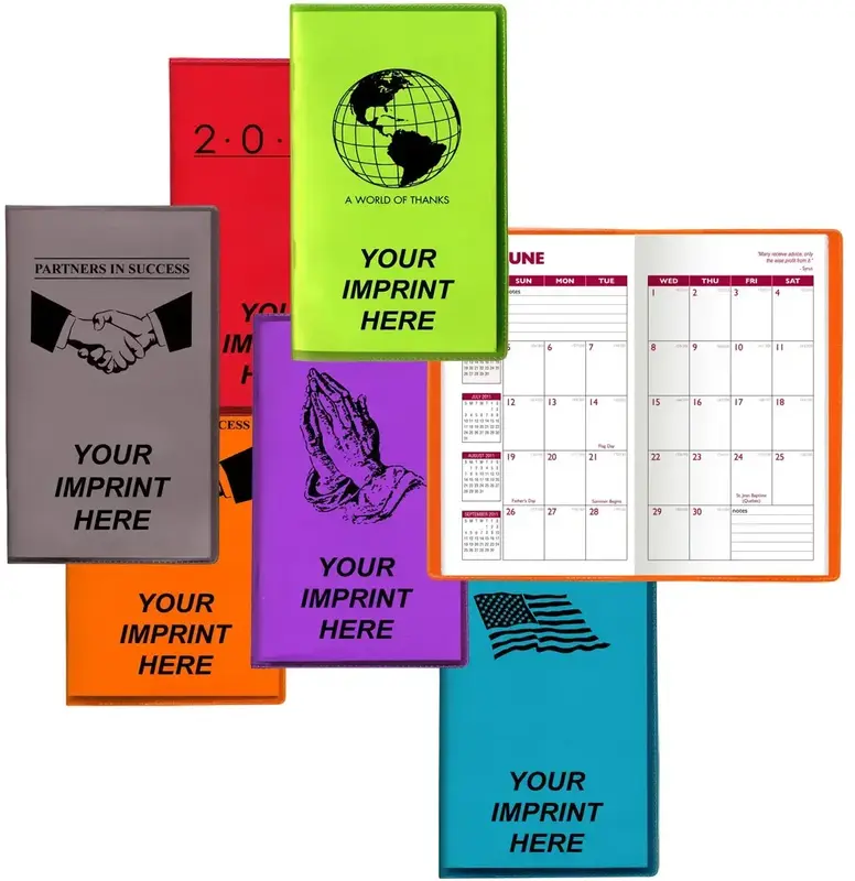 Custom Logo Planner with Translucent Vinyl Soft Cover