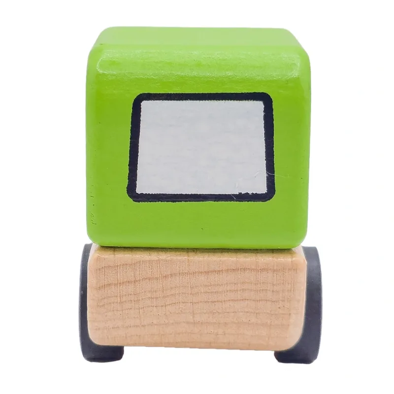 Logo Wooden Pick Up Truck — view 2