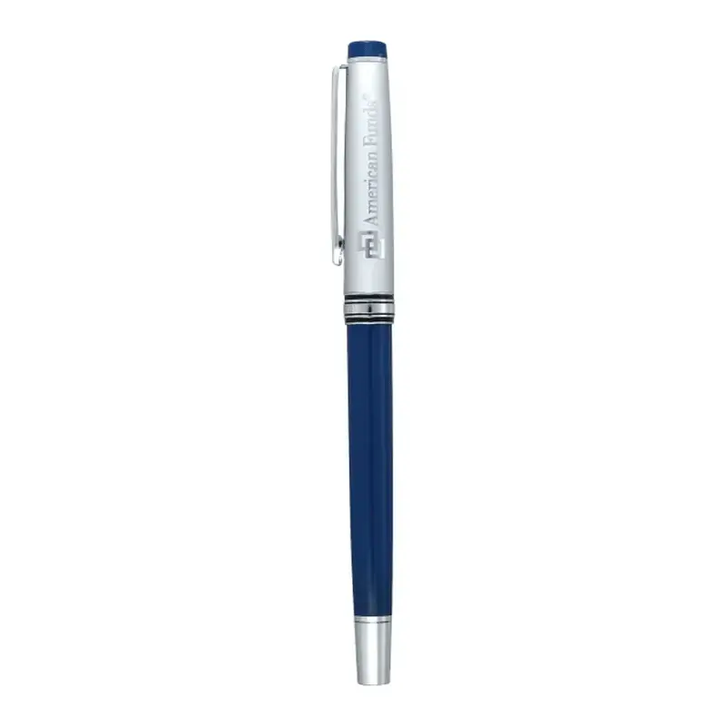 Branded Luxe Redmond Roller Ball Pen with Blue Ink