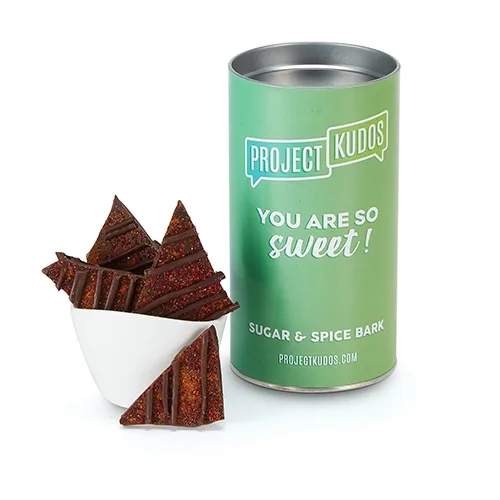 Luxury Belgian Chocolate Bark Gift Tubes — view 6