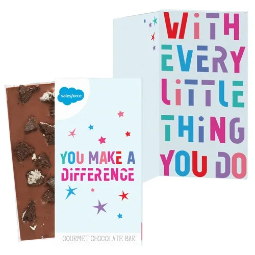 Luxury Belgian Chocolate Greeting Card Box — view 11