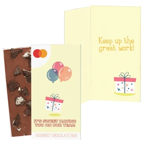 Luxury Belgian Chocolate Greeting Card Box — view 5