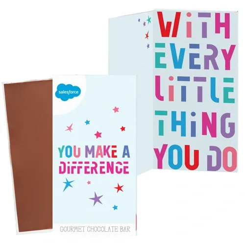 Luxury Belgian Chocolate Greeting Card Box — view 7