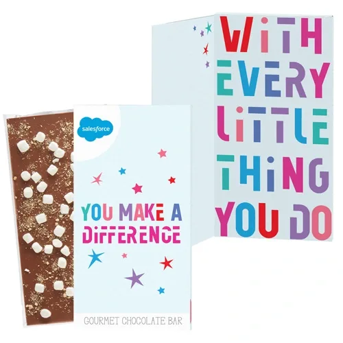 Luxury Belgian Chocolate Greeting Card Box — view 8