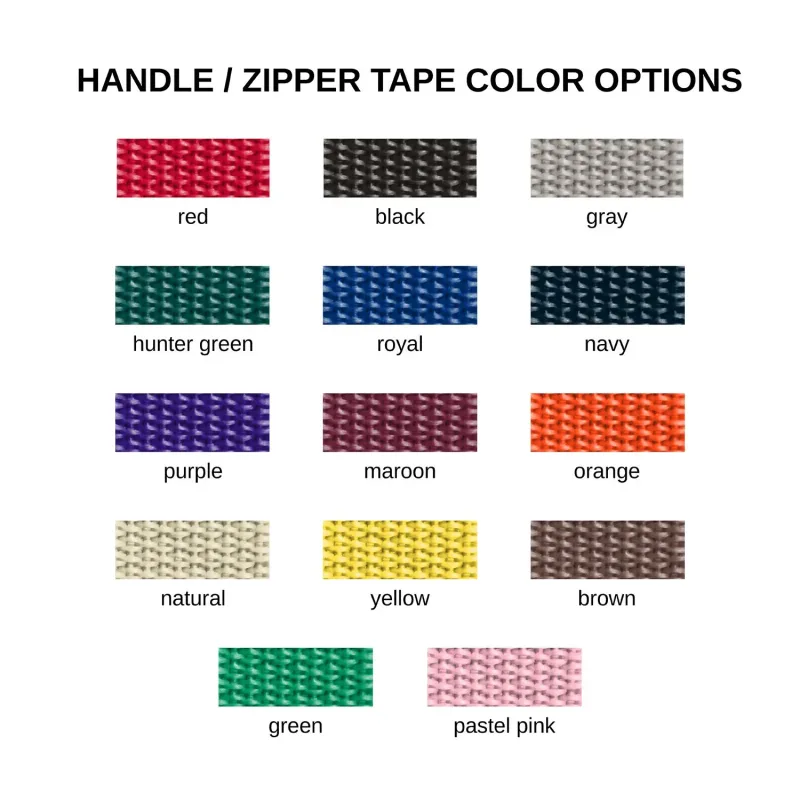 Made to Order Zippered Tote All Over Print β view 1