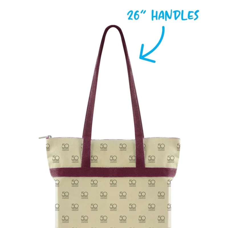 Made to Order Zippered Tote All Over Print — view 2