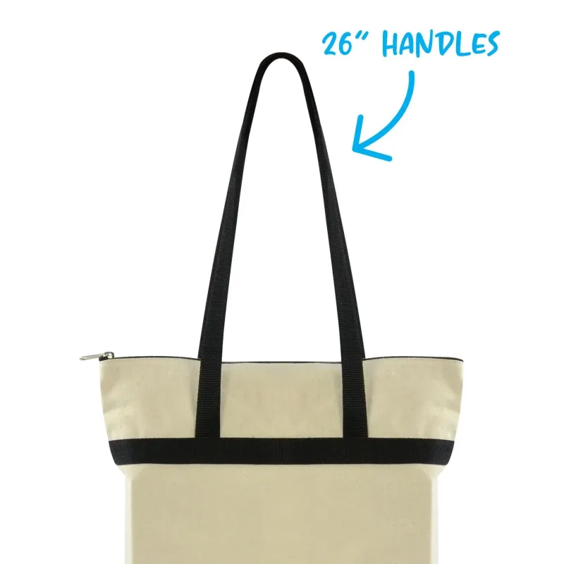 Made to Order Zippered Tote Bag — view 2