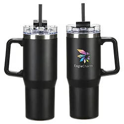 Maestro 30 oz Vacuum Insulated Stainless Steel Mug — view 5
