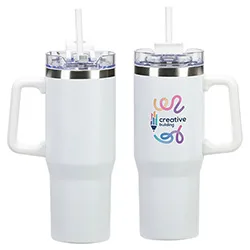 Maestro 30 oz Vacuum Insulated Stainless Steel Mug — view 9