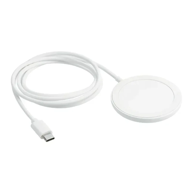Personalized MagClick™ Pro Fast Wireless Charging Pad with Integrated Cable — view 3