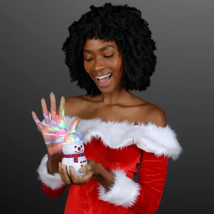 Magic Spin Snowman Light Projector 5" — view 3