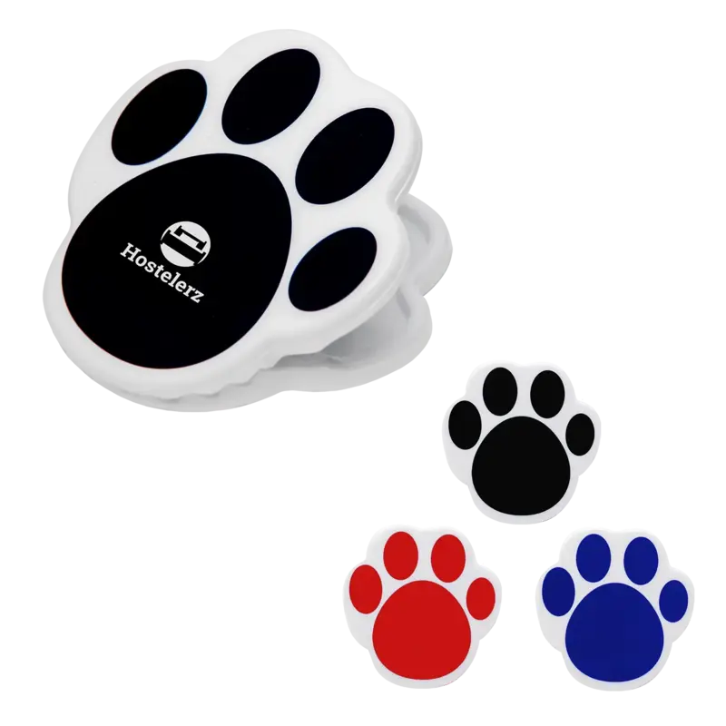 Imprinted Magnetic Paw Clip