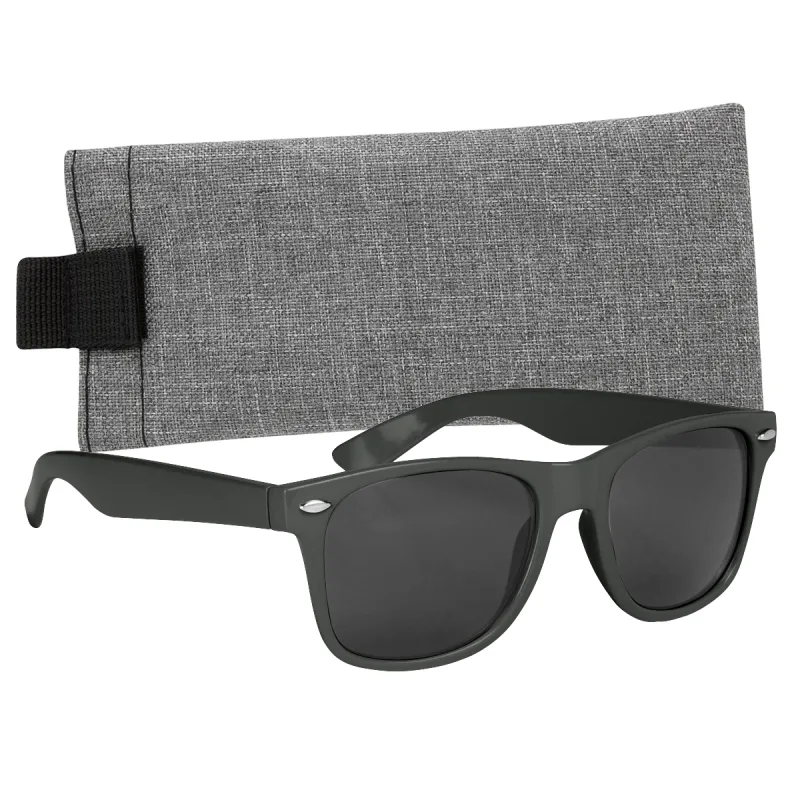 Malibu Sunglasses With Heathered Pouch — view 2